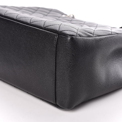 Chanel Caviar Quilted Grand Shopping Tote GST Black 7 of 11