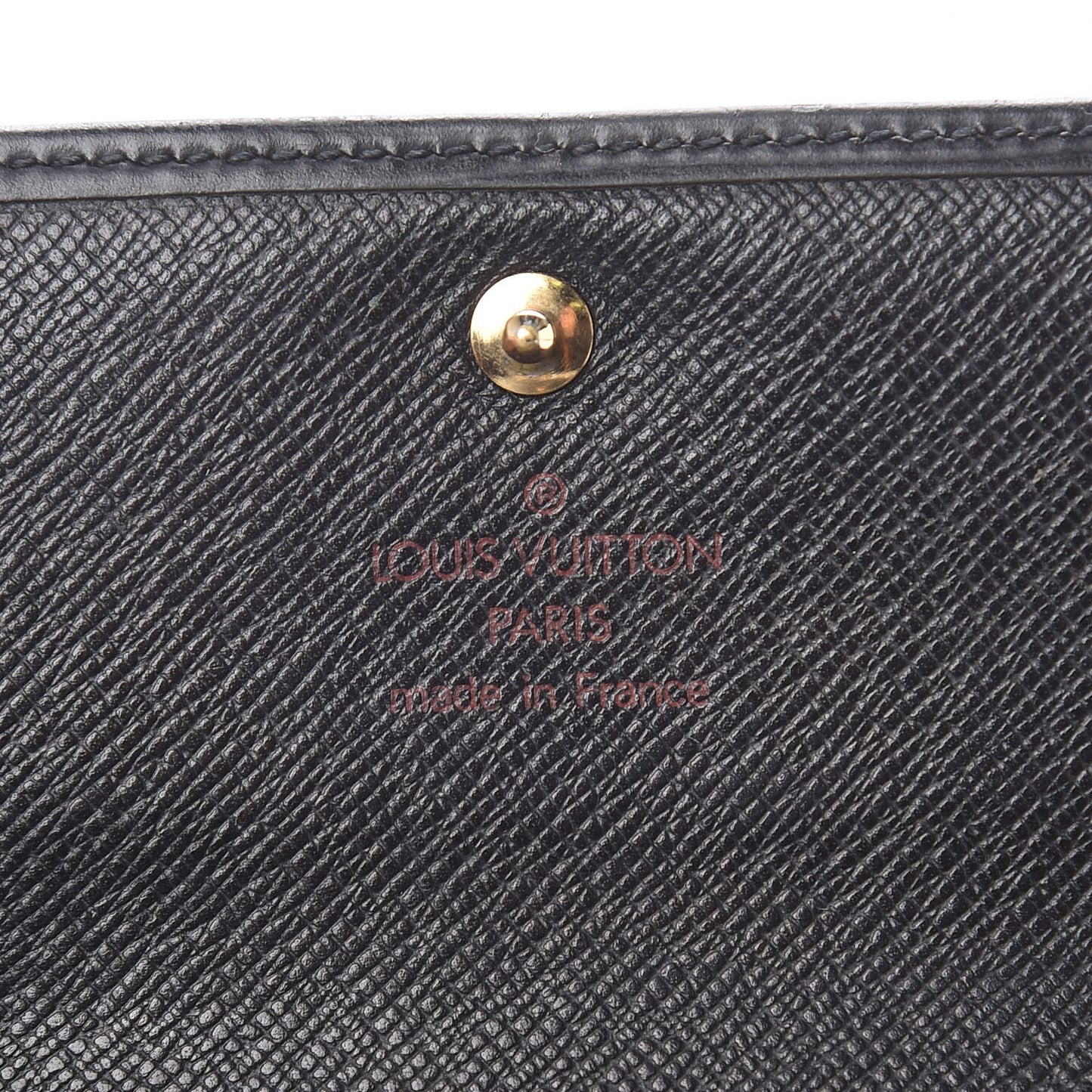Epi Porte Tresor Etui Papiers Wallet Black