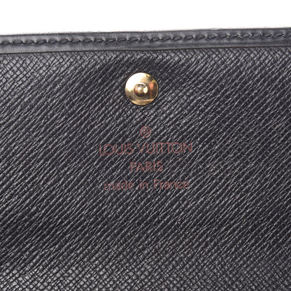 Louis Vuitton Epi Porte Tresor Etui Papiers Wallet Black 6 of 16