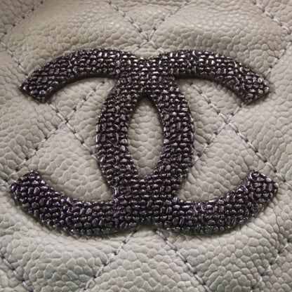 Chanel Caviar Quilted Tote Gray 7 of 13