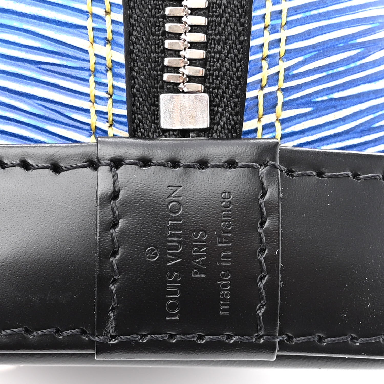 Louis Vuitton Epi Alma BB Denim Light 7 of 10