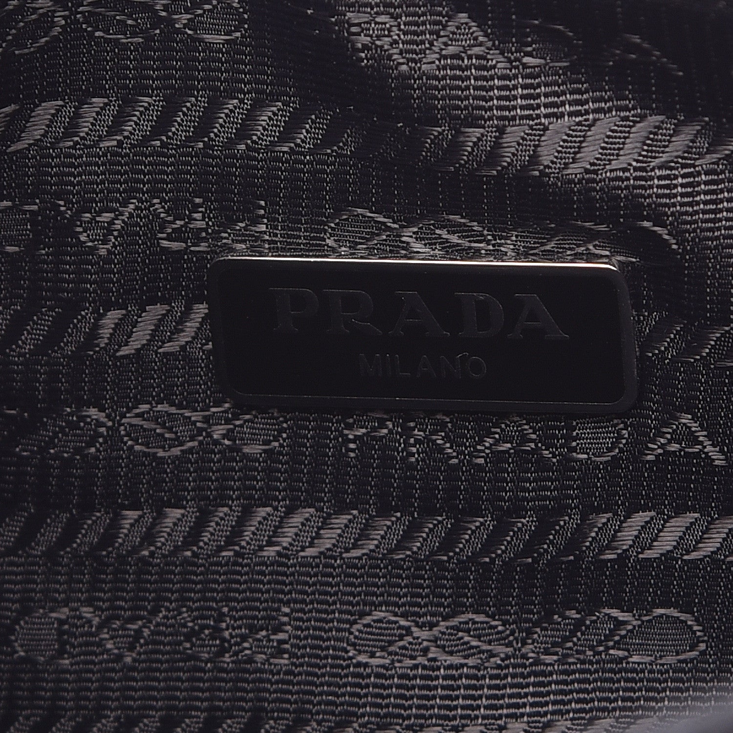 Prada Nylon Re-Edition 2005 Shoulder Bag Black 7 of 13