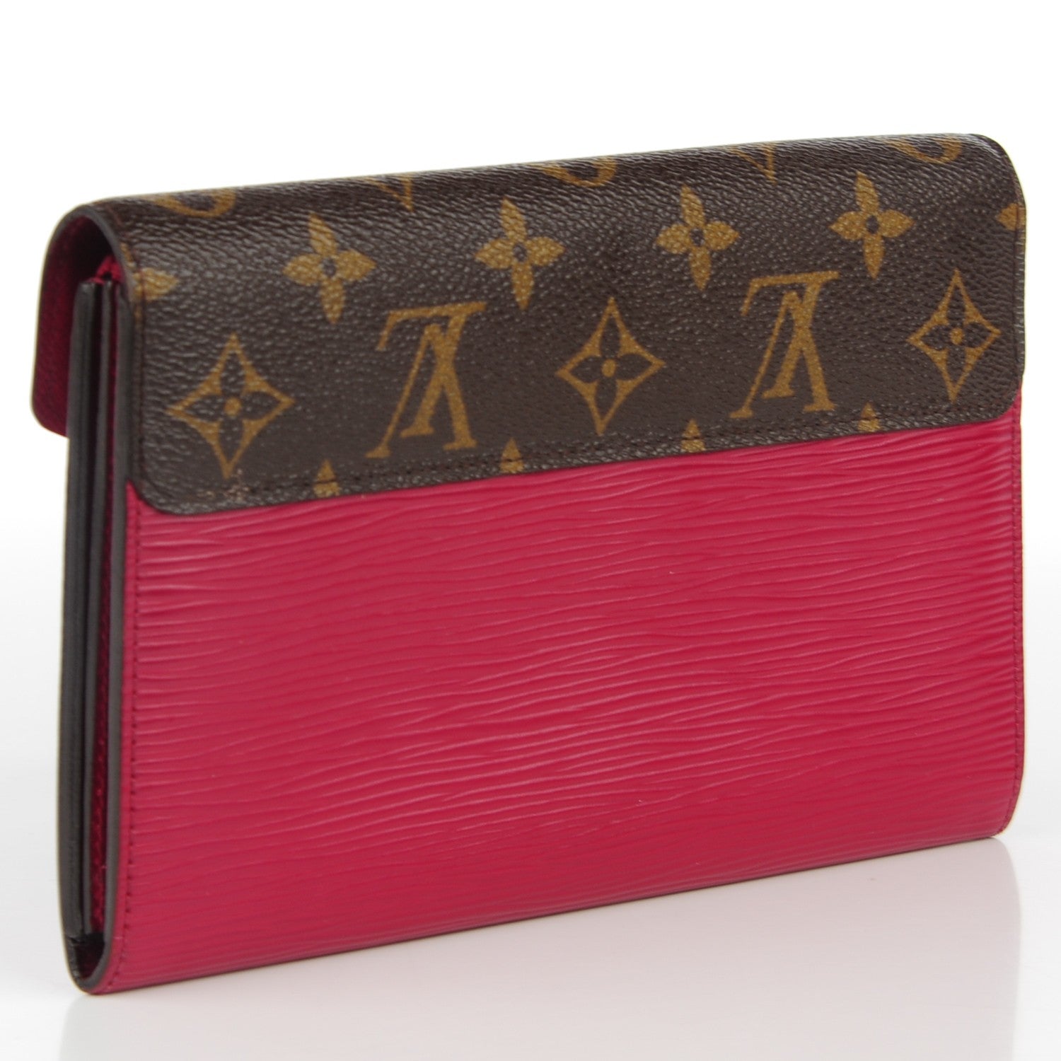 Louis Vuitton Epi Monogram Marie Rose Wallet Fuchsia 3 of 8