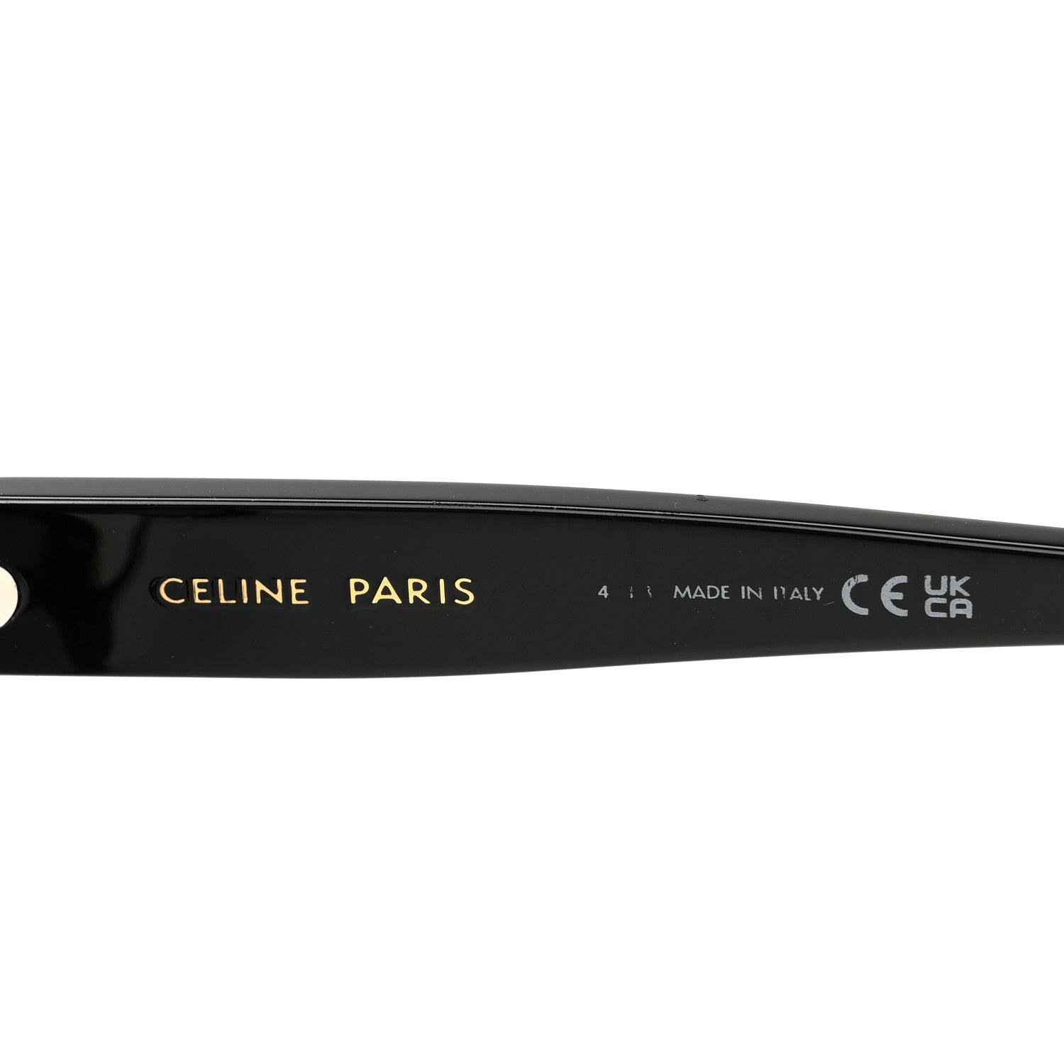 Celine Acetate Sunglasses CL40204F Black 5 of 7