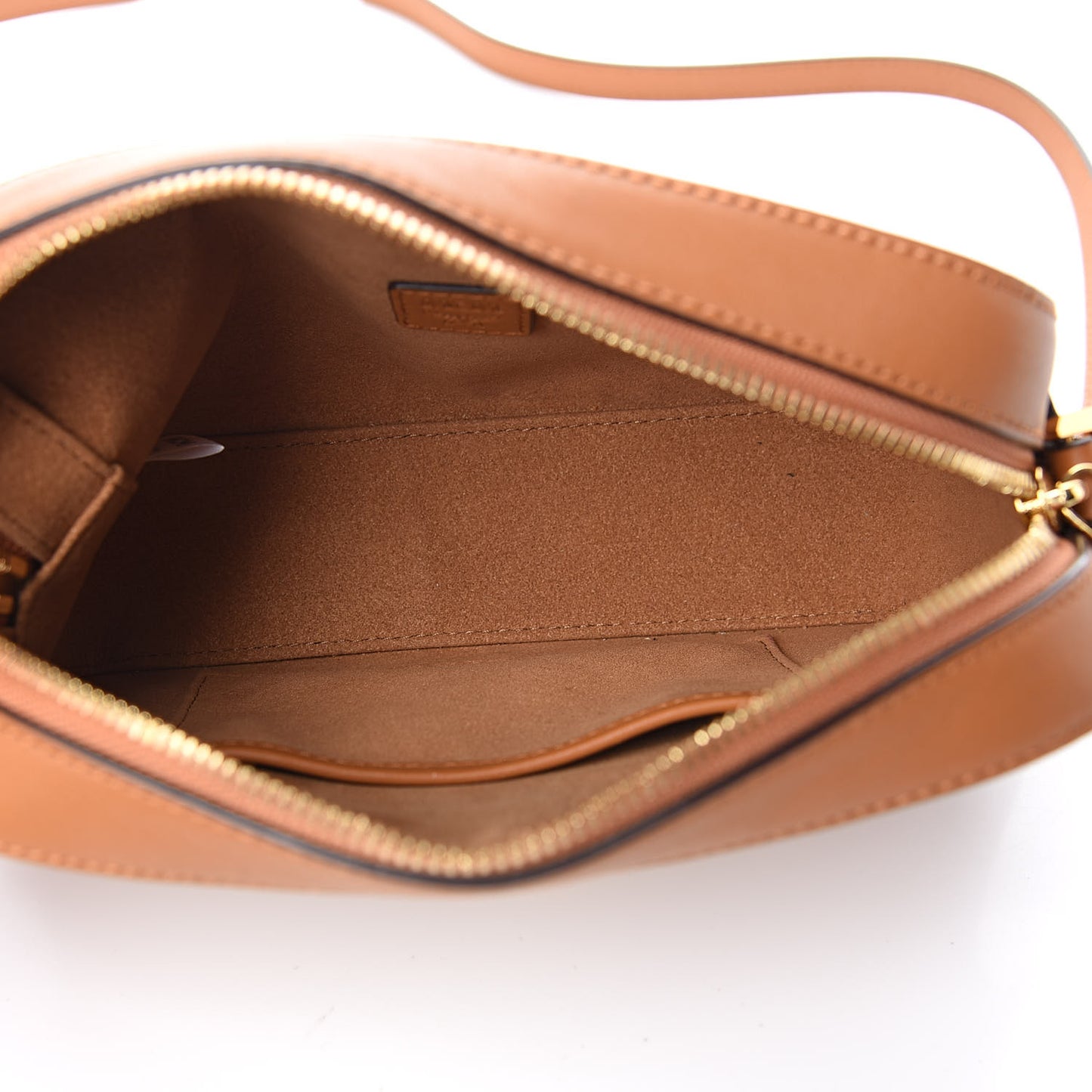 Visetos Camera Crossbody Bag Cognac