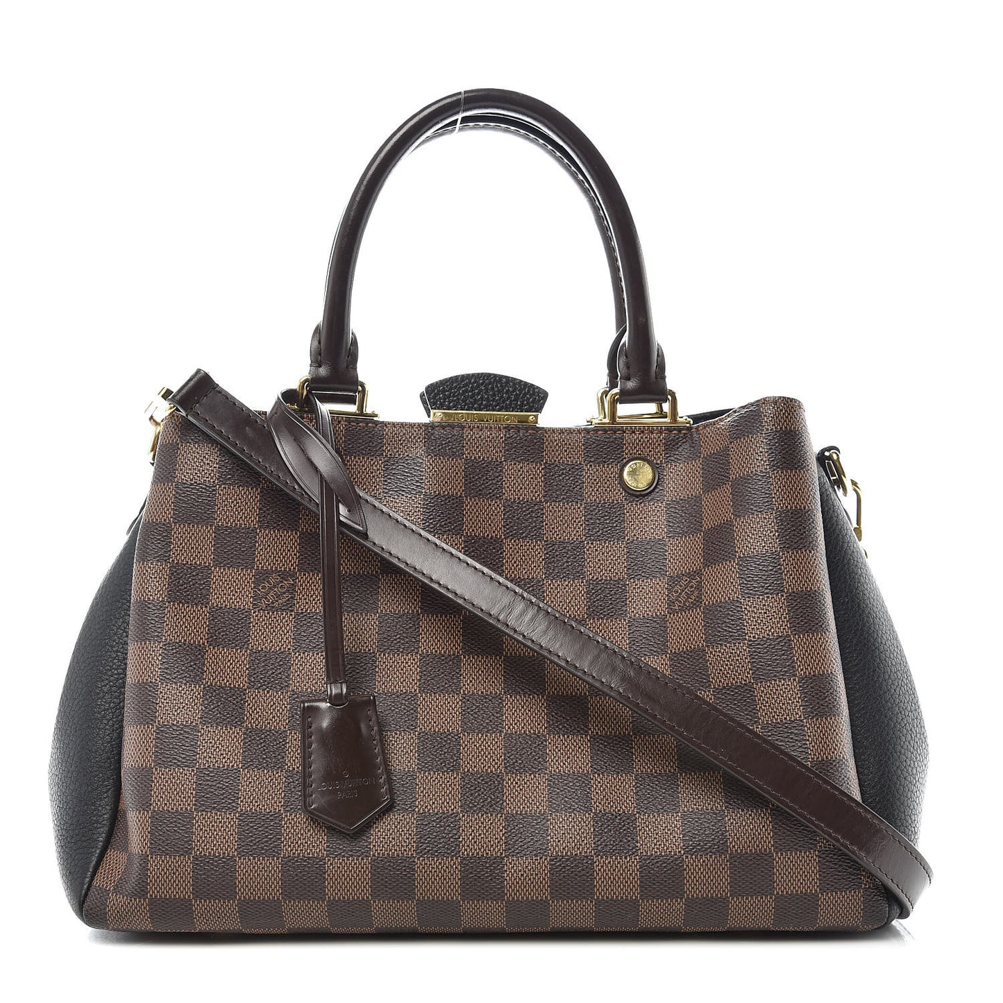 Damier Ebene Cuir Taurillon Brittany Black