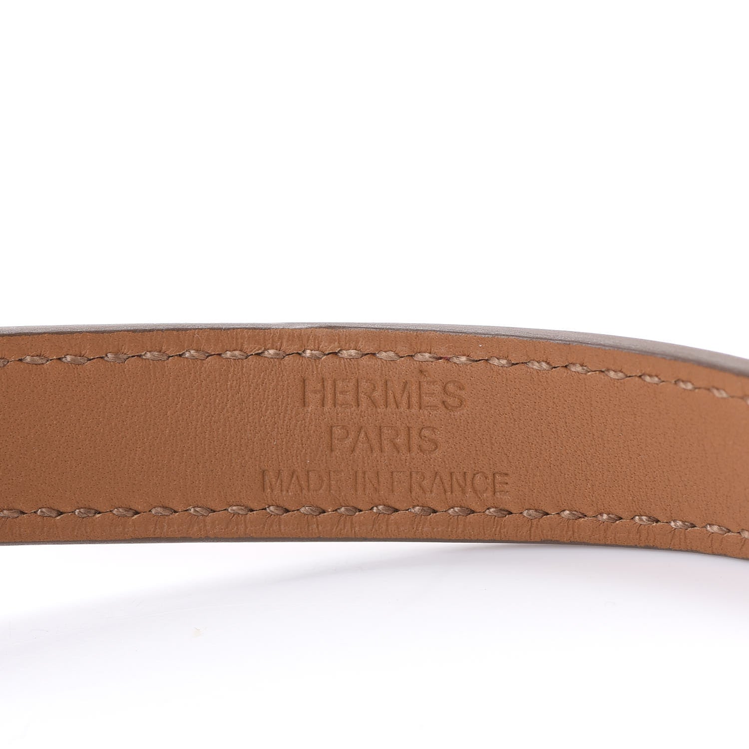 Hermes Epsom Kelly Double Tour Bracelet S Rose Jaipur 4 of 6