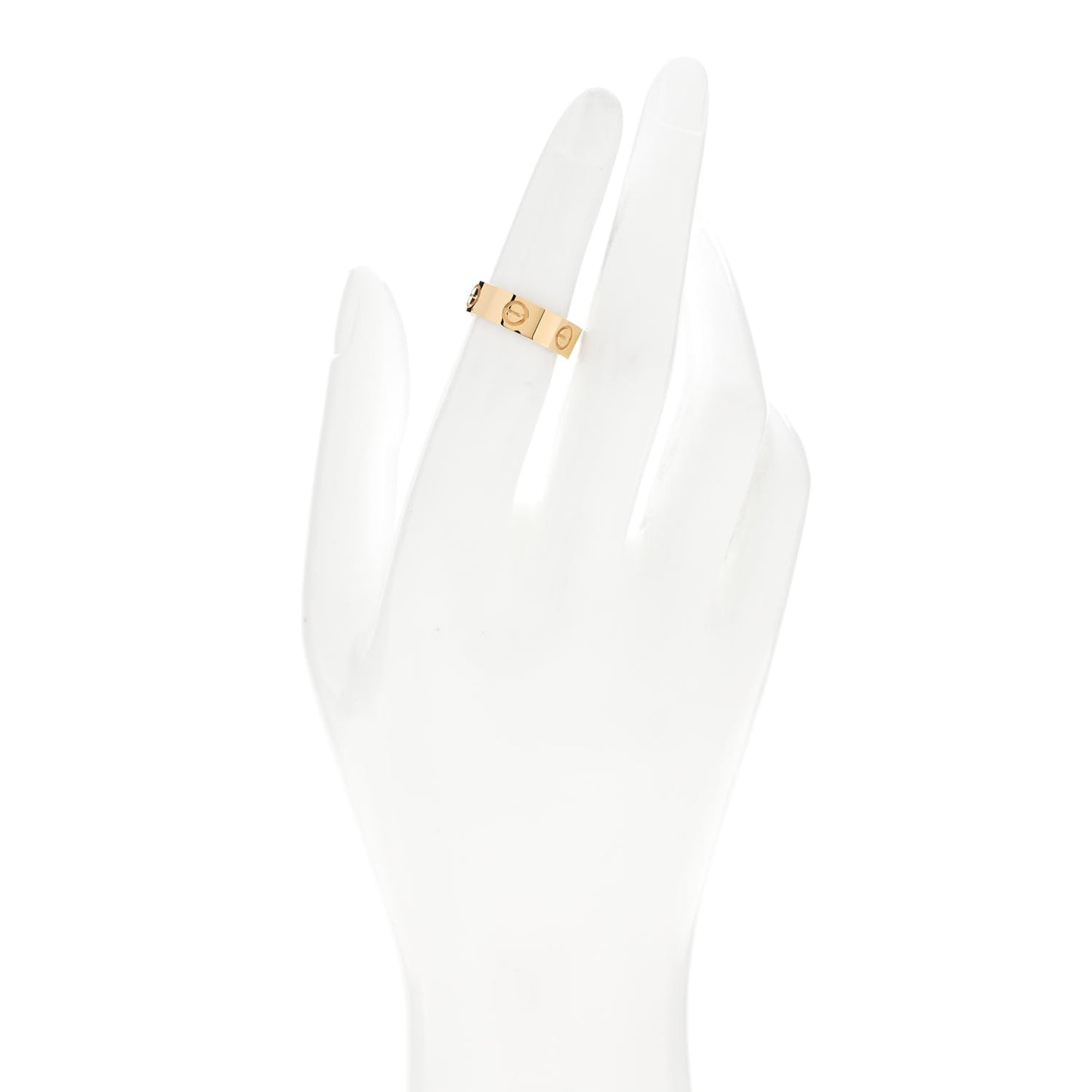 18K Yellow Gold 5.5mm LOVE Ring 50 5.25