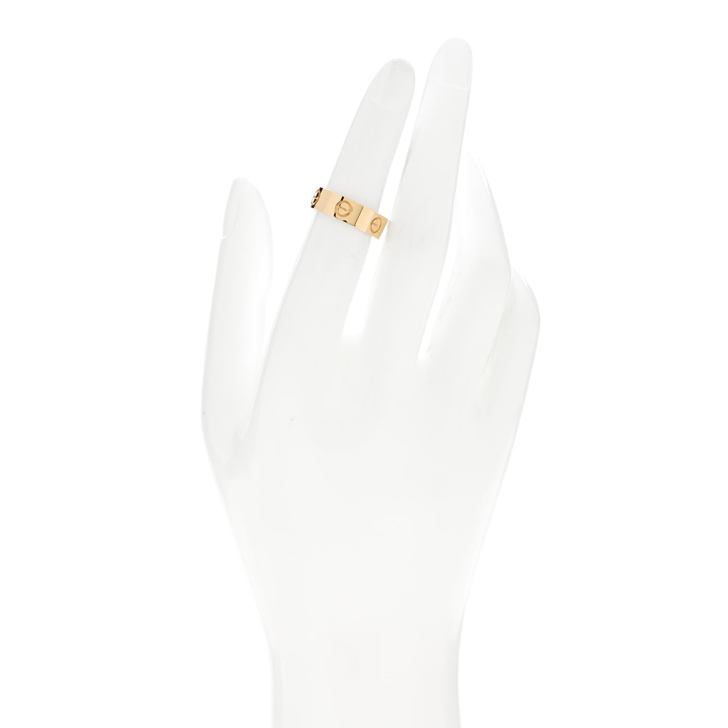Cartier 18K Yellow Gold 5.5mm LOVE Ring 50 5.25 2 of 4