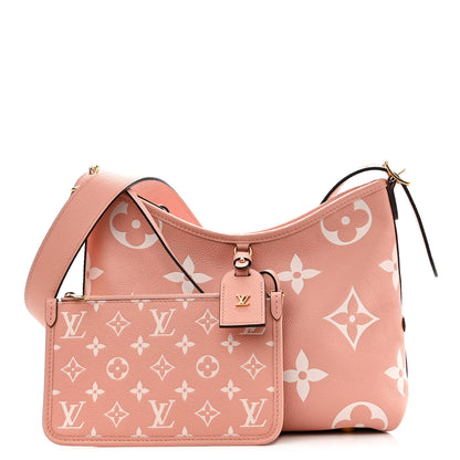 Louis Vuitton Empreinte Monogram Giant CarryAll PM Trianon Pink Cream 1 of 10