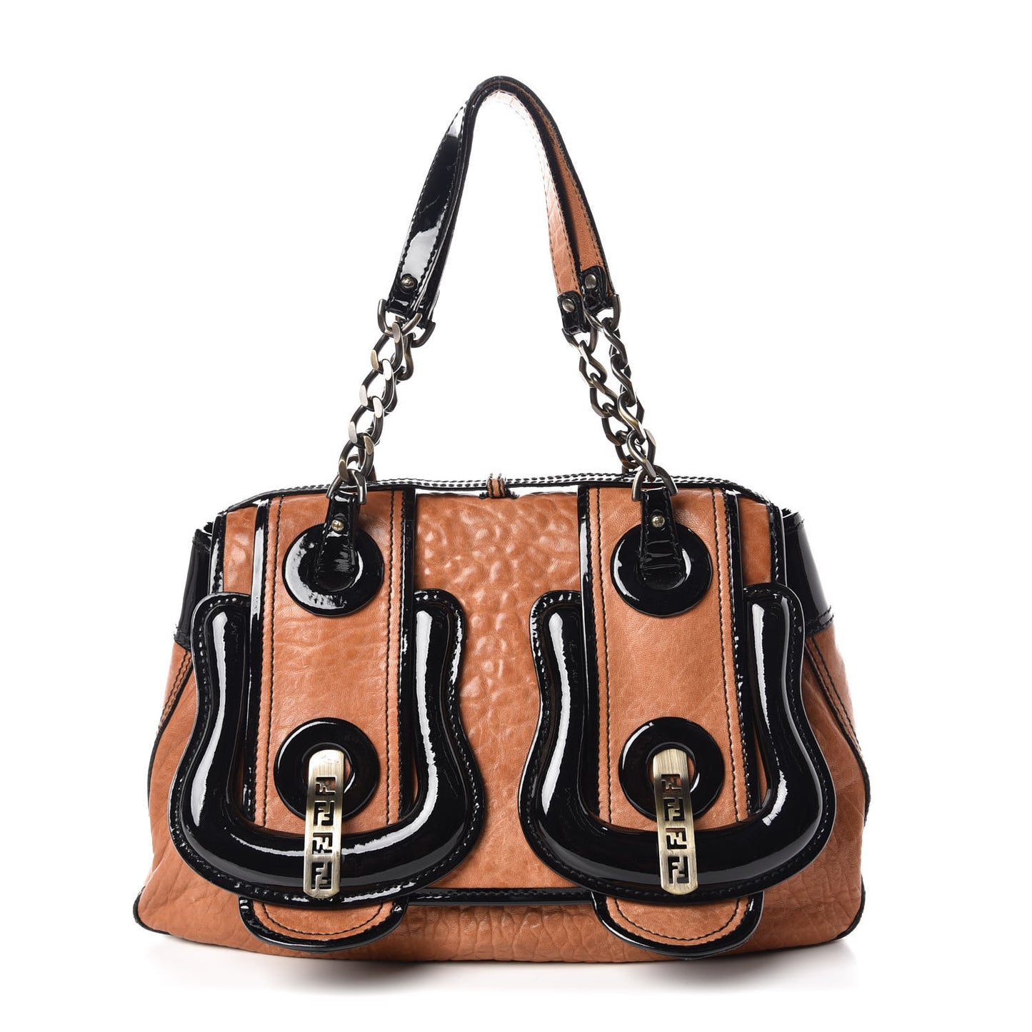 Nappa Patent B Bag Osso Black
