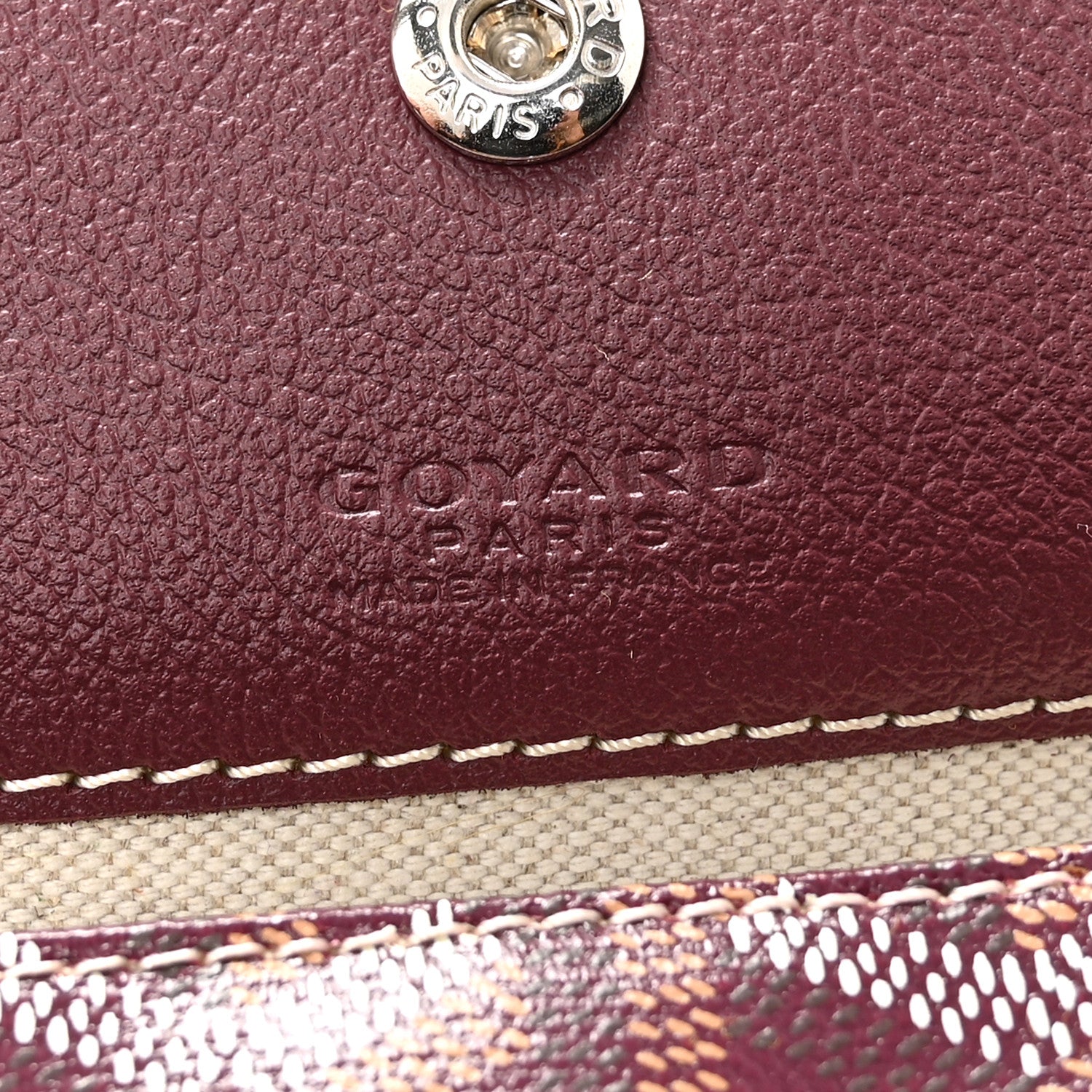 Goyard Goyardine Saint Louis PM Bordeaux 7 of 11