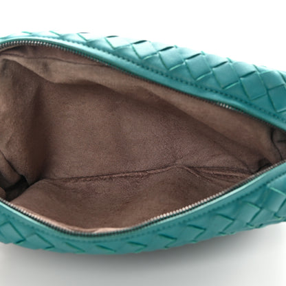 Bottega Veneta Nappa Intrecciato Small Chain Crossbody Teal 6 of 12