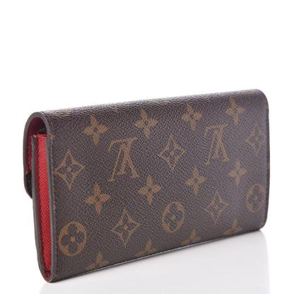 Louis Vuitton Monogram Emilie Wallet Fuchsia 3 of 9