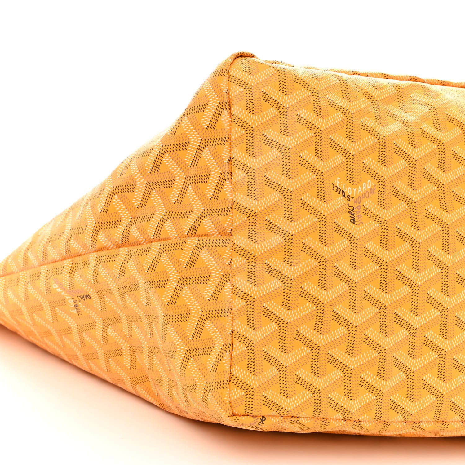 Goyard Goyardine Saint Louis GM Yellow 10 of 11