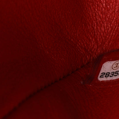 Chanel Aged Calfskin Quilted 2.55 Reissue Mini Flap Red 7 of 10