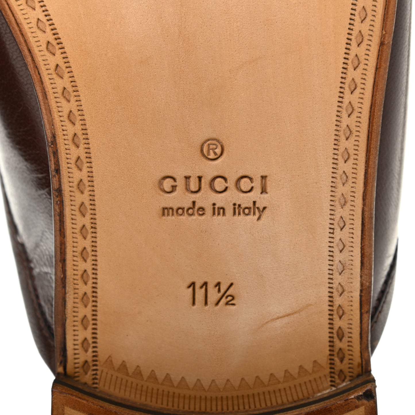 Goatskin Mens Horsebit Slippers 11.5 Light Brown