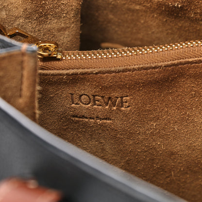 Loewe Calfskin Medium Gate Tote Pecan Black 7 of 14