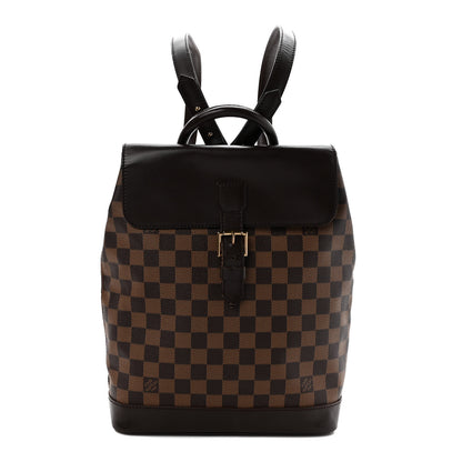 Louis Vuitton Damier Ebene Soho Backpack 1 of 13