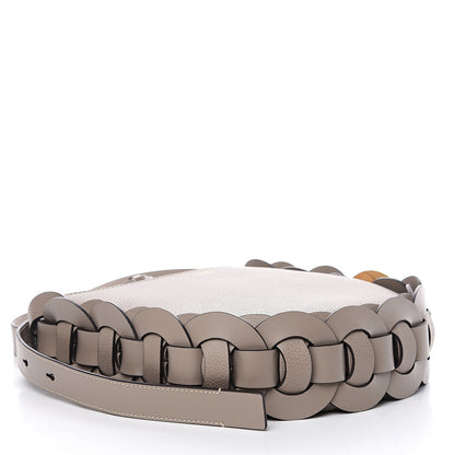 Chloe Small Grain Smooth Calfskin Small Darryl Hobo Motty Grey 3 of 8