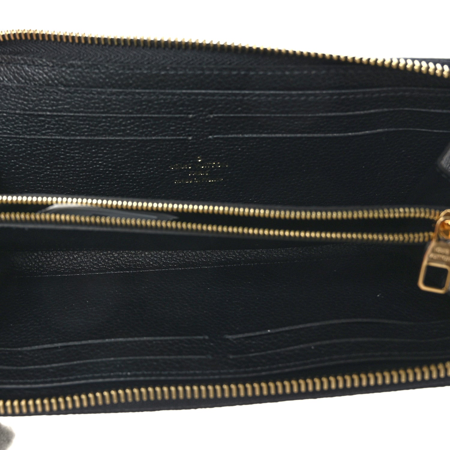 Louis Vuitton Empreinte Clemence Wallet Black 5 of 7