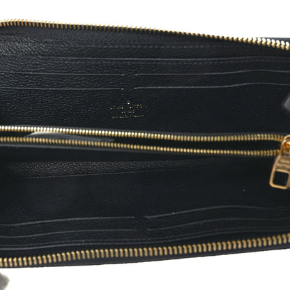 Louis Vuitton Empreinte Clemence Wallet Black 5 of 7