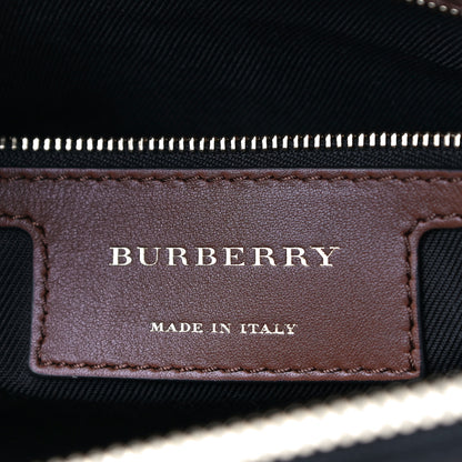 Burberry Horseferry Check Small Orchard Bowling Bag Tan 6 of 9
