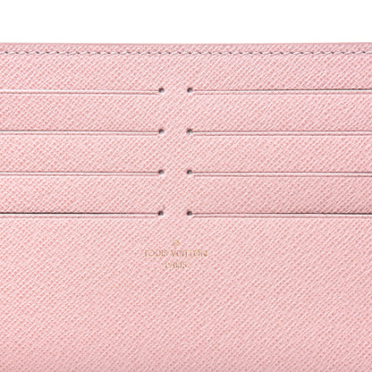 Louis Vuitton Calfskin Felicie Card Holder Insert Rose Ballerine 5 of 5