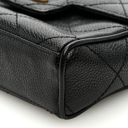 Chanel Caviar Quilted Mini Flap Black 10 of 10