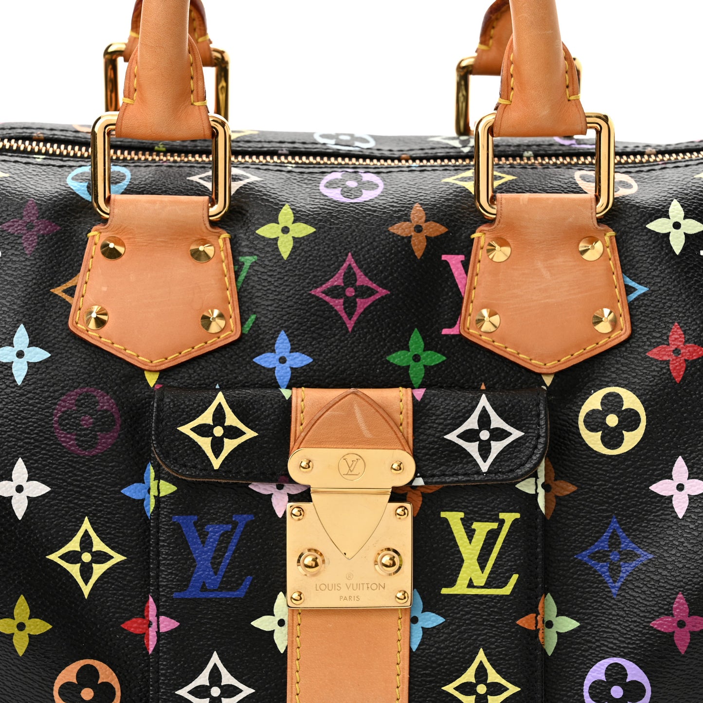 Monogram Multicolor Speedy 30 Black