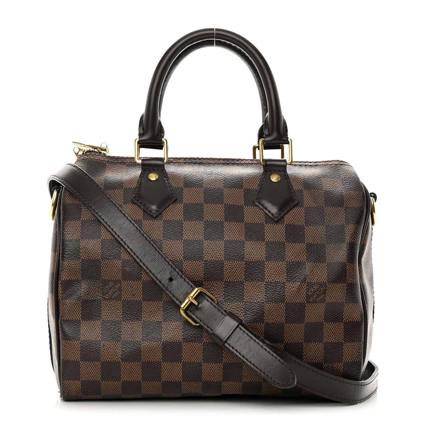 Louis Vuitton Damier Ebene Speedy Bandouliere 25 1 of 19