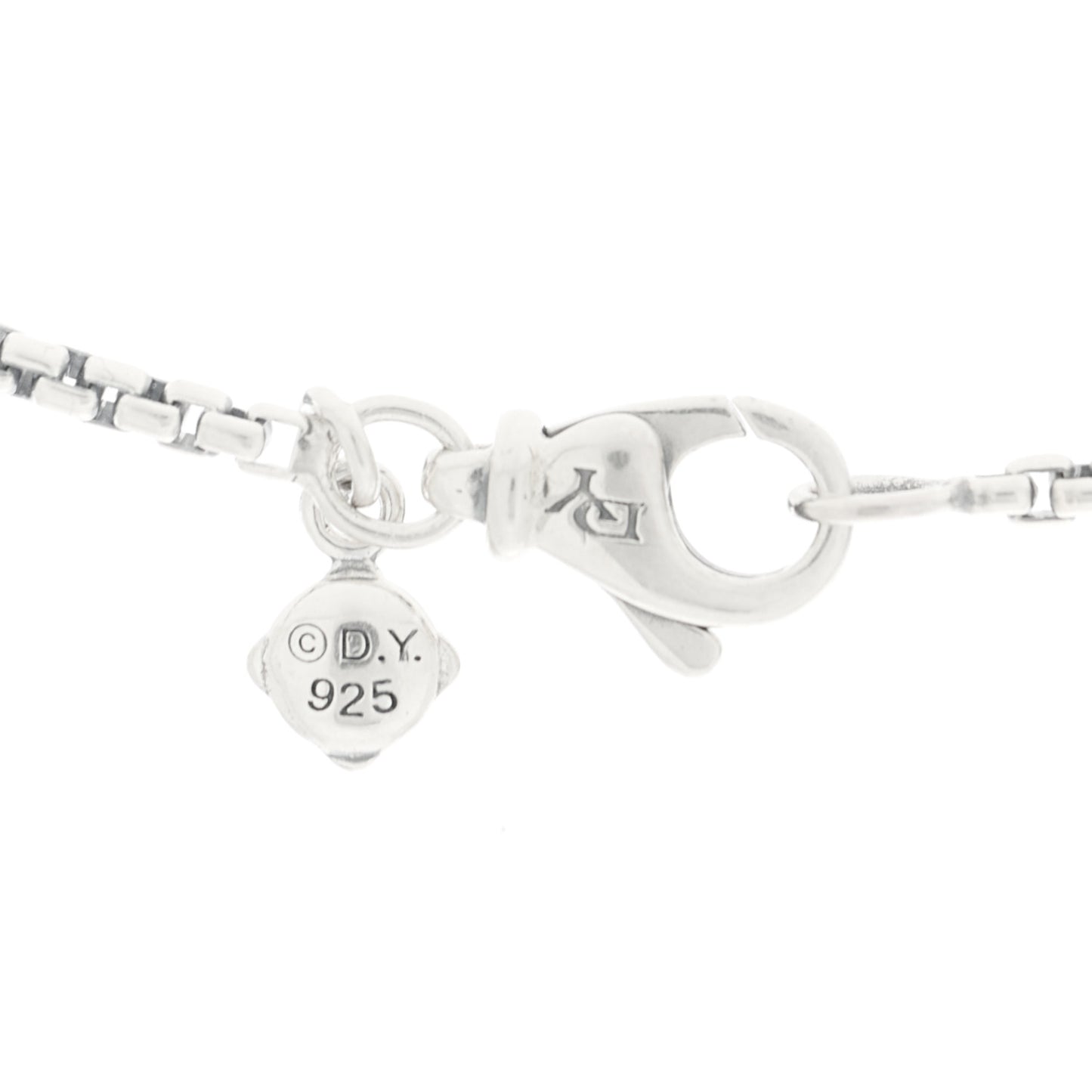 Sterling Silver Diamond Belmont Curb Link Pendant Necklace
