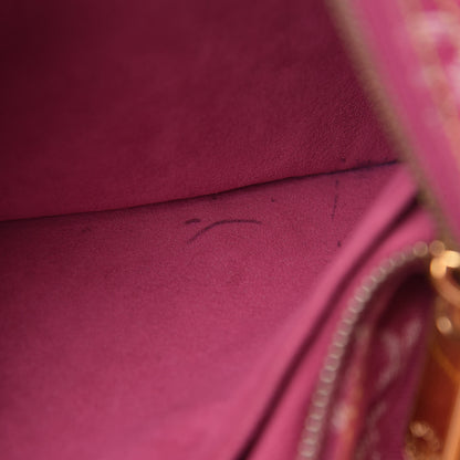 Louis Vuitton Denim Baggy GM Fuchsia 8 of 22