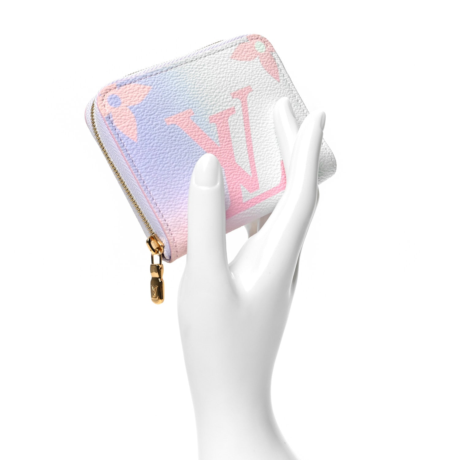 Louis Vuitton Monogram Giant Spring In The City Zippy Coin Purse Sunrise Pastel 2 of 10