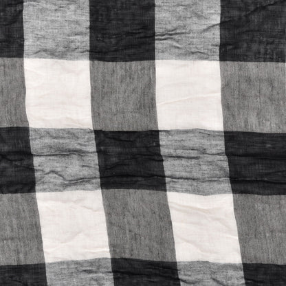 Burberry Modal Wool London Check Lightweight Square Scarf Grey 2 of 4