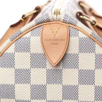 Louis Vuitton Damier Azur Speedy 30 8 of 14