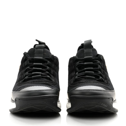 Chanel Velvet Calfskin Mixed Fibers CC Sneakers 37 Black 2 of 9