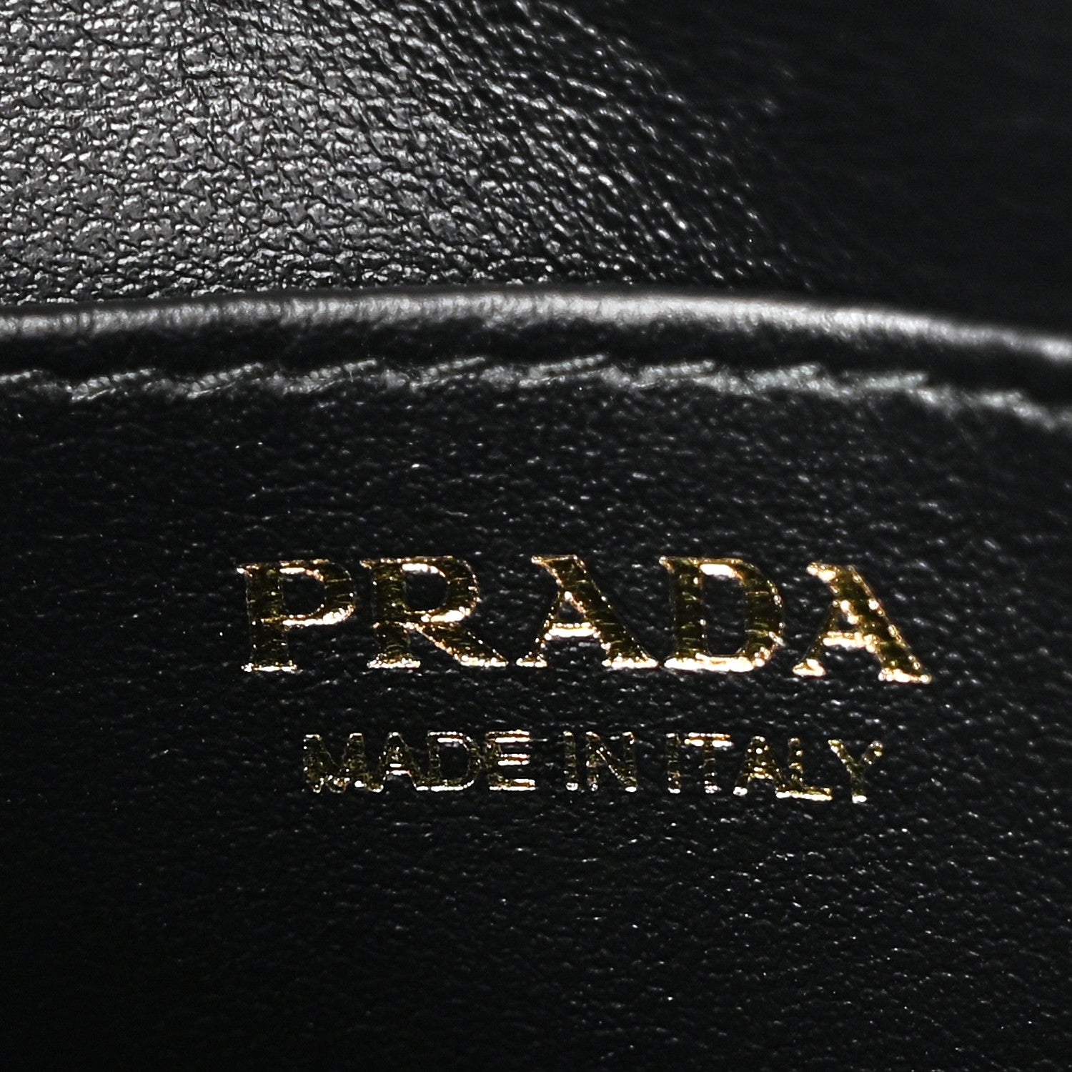 Prada Spazzolato Fior Card Holder With Strap Black 6 of 9