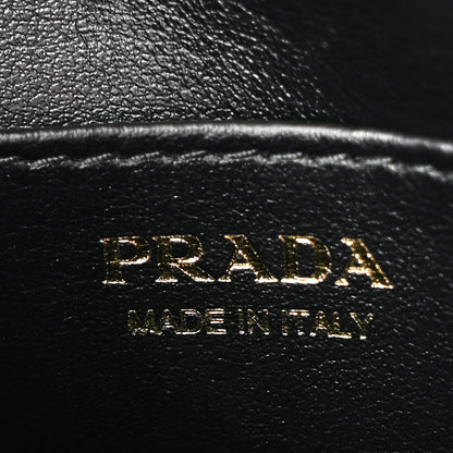 Prada Spazzolato Fior Card Holder With Strap Black 6 of 9