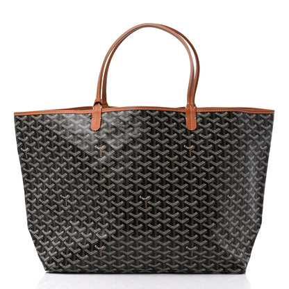 Goyard Goyardine Saint Louis GM Black Gold 3 of 10
