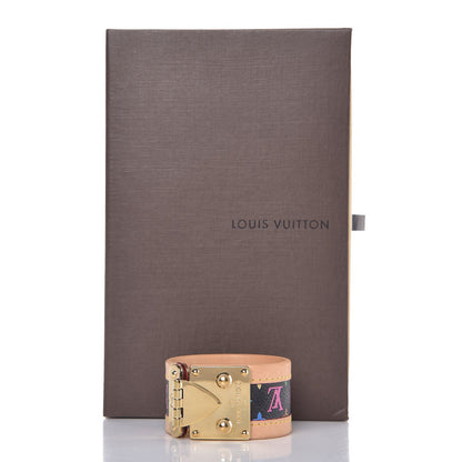 Louis Vuitton Monogram Multicolor S Lock Bracelet M Black 7 of 7