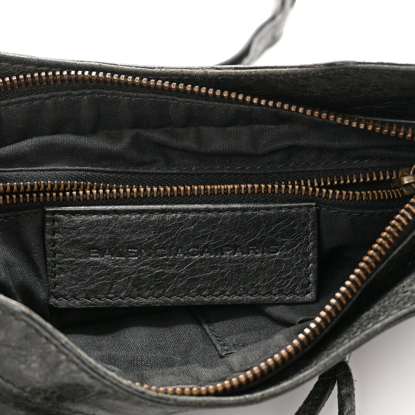 Agneau Classic Hardware Hip Black
