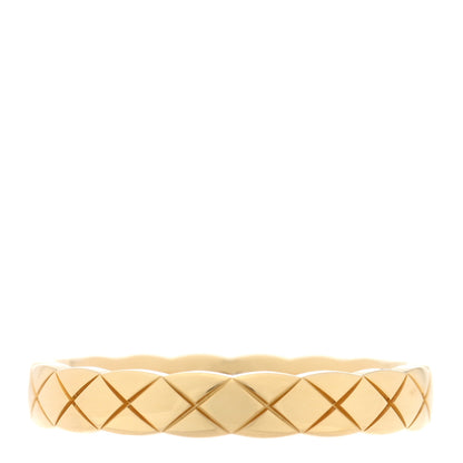 Chanel 18K Yellow Gold Mini Coco Crush Ring 53 6.25 1 of 5