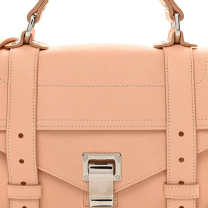 Proenza Schouler Lambskin Tiny PS1 Satchel Peach 5 of 10