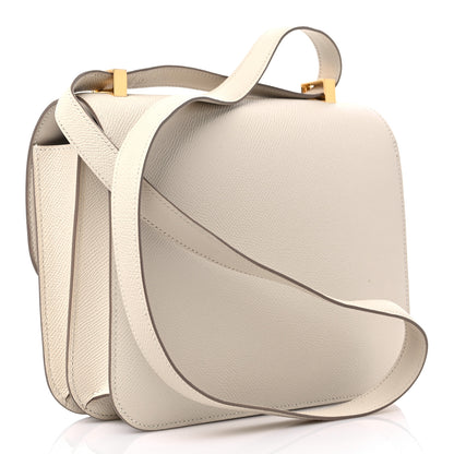 Hermes Epsom Constance 24 Craie 3 of 12