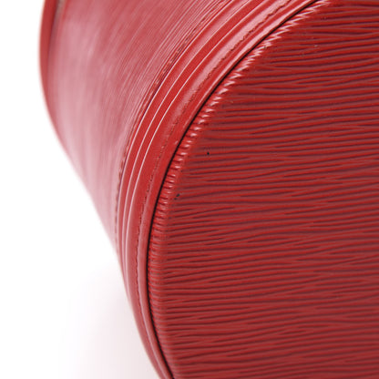 Louis Vuitton Epi Cannes Castillan Red 11 of 12