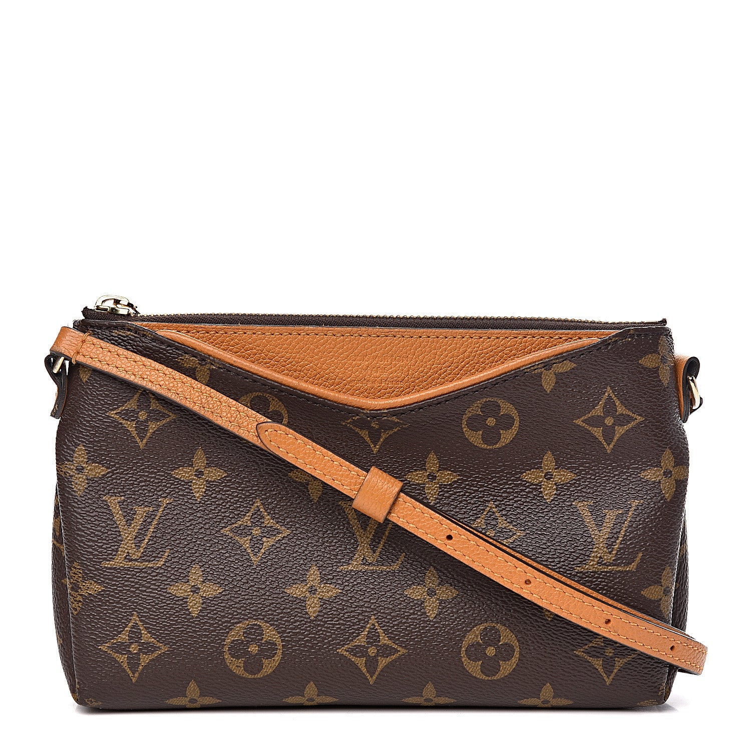 Louis Vuitton Monogram Pallas Clutch Saffron 1 of 9