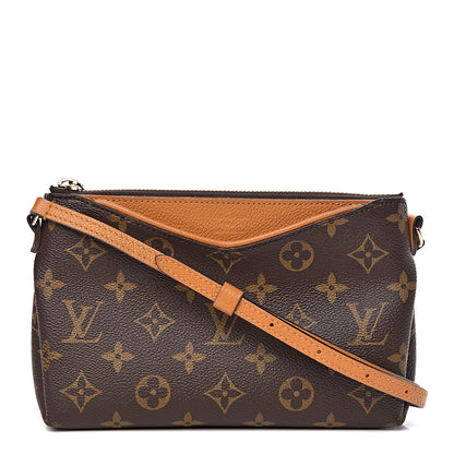Louis Vuitton Monogram Pallas Clutch Saffron 1 of 9