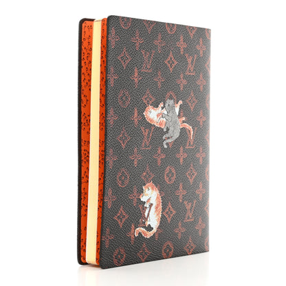 Louis Vuitton Catogram Clemence Notebook MM Marron 3 of 6