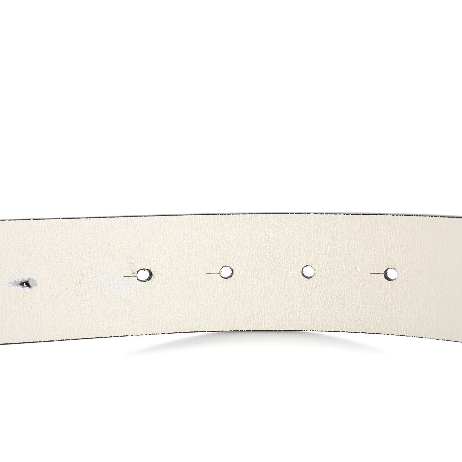 Chanel Patent Calfskin CC Reversible Belt 90 36 Black White 4 of 8